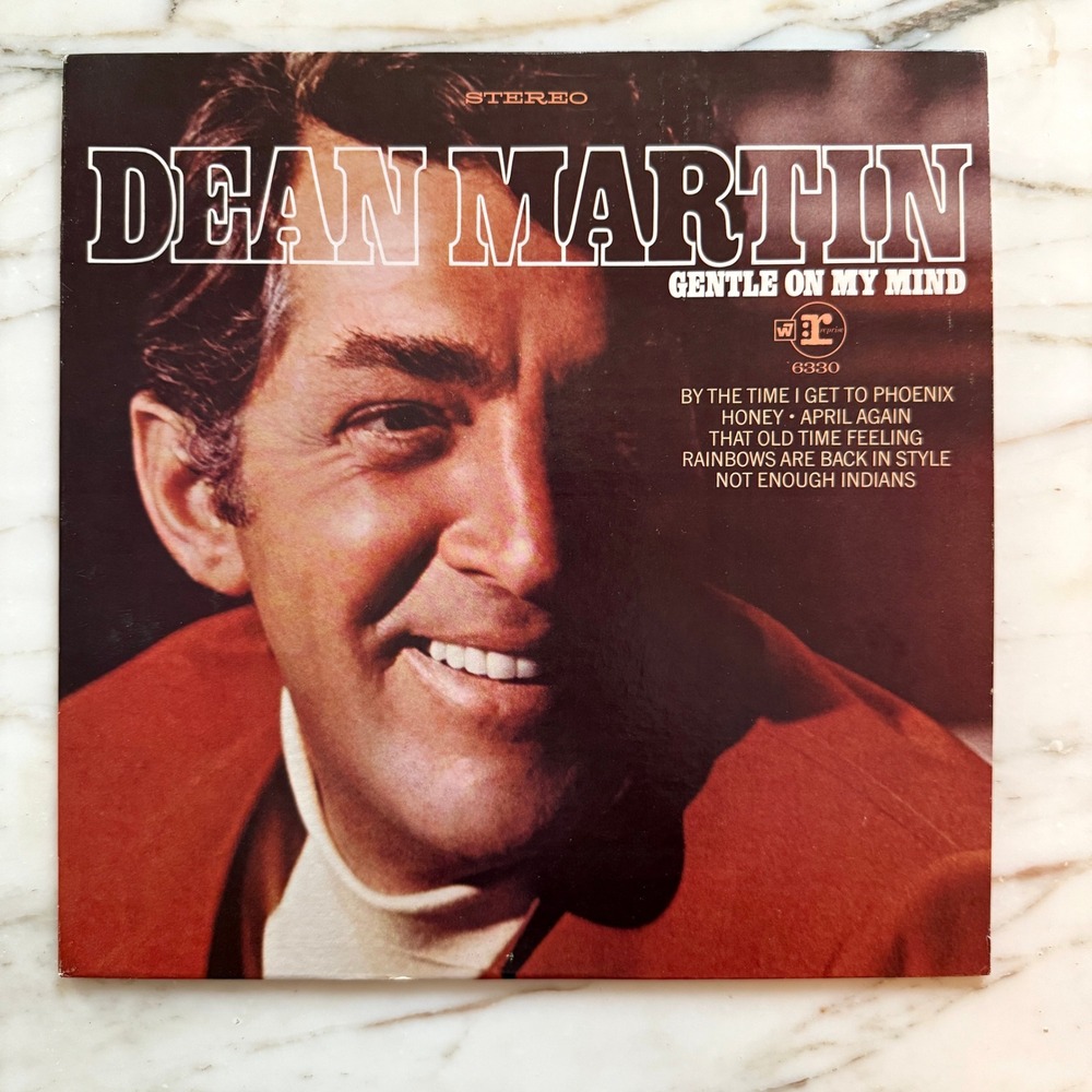 ean Martin Gentle On My Mind Vinyl Record 1969 Classic Crooner Album Vintage LP
